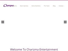 Tablet Screenshot of doyouhavecharizma.com